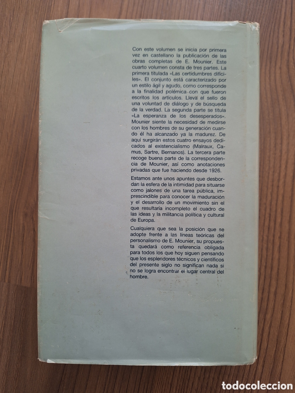 Libros de segunda mano: E. MOUNIER, Obras Completas IV - Foto 10