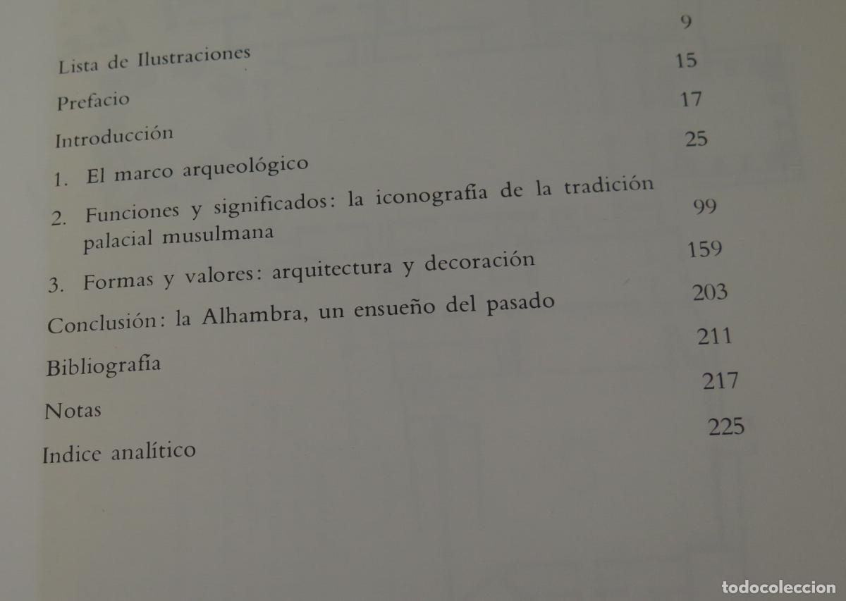 Libros de segunda mano: LA ALHAMBRA ICONOGRAF&Iacute;A FORMAS Y VALORES GRABAR - Foto 2