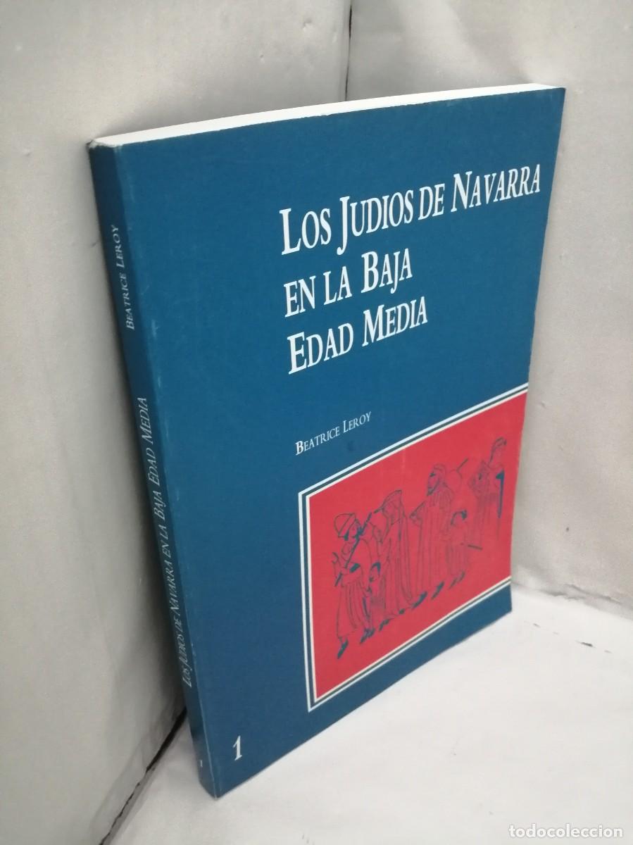 Libros de segunda mano: Los jud&iacute;os de Navarra en la Baja Edad Media (Primera edici&oacute;n) - Foto 3