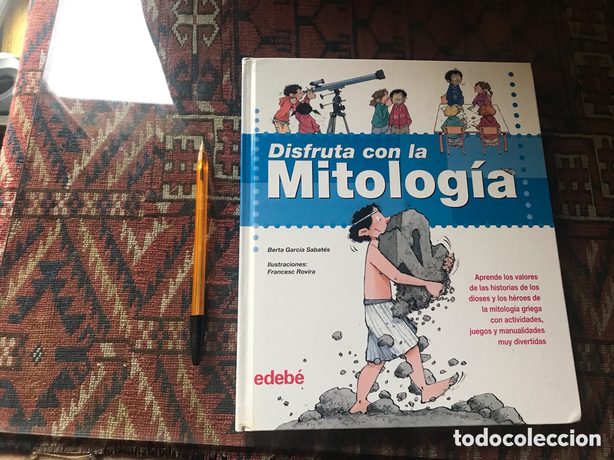 Libros de segunda mano: Disfruta con la mitolog&iacute;a. Berta Garc&iacute;a Sabat&eacute;s. Edeb&eacute; - Foto 1