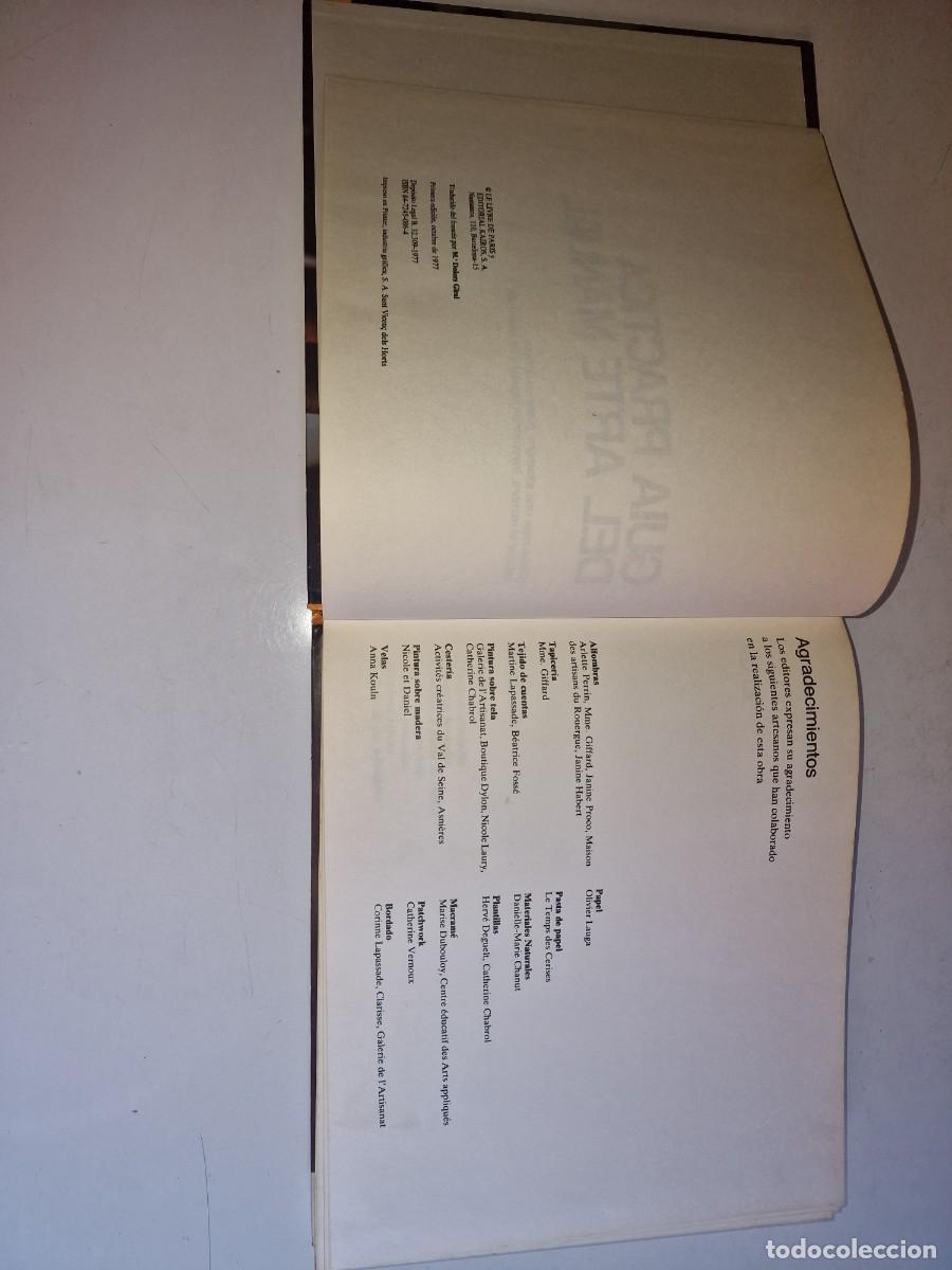 Libros de segunda mano: GUIA PRACTICA DEL ARTE MANUAL .1977 - Foto 2