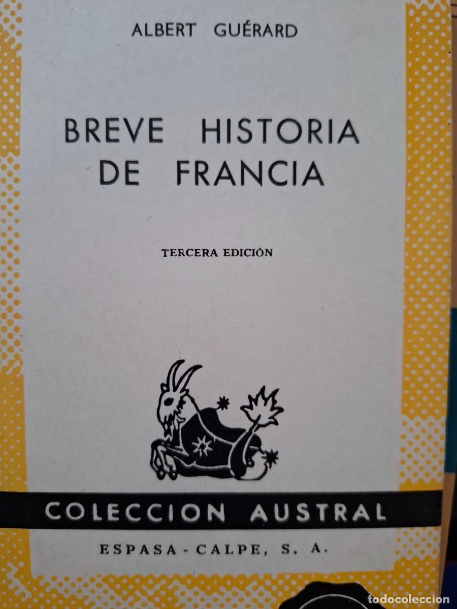 Libros de segunda mano: breve historia de Francia Albert Gu&eacute;rard - Foto 1