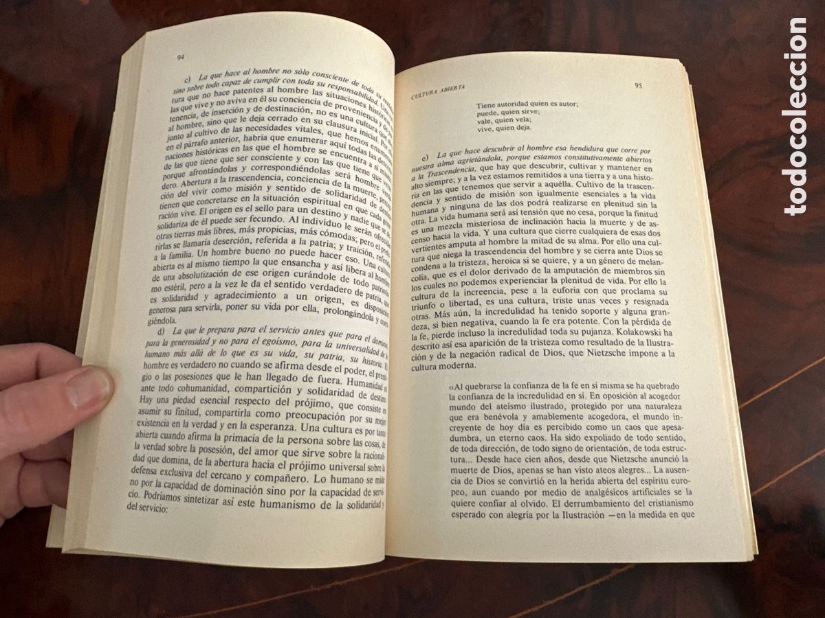 Libros de segunda mano: EL PODER Y LA CONCIENCIA / OLEGARIO GONZALEZ DE CARDENAL / ESPASA - Foto 6