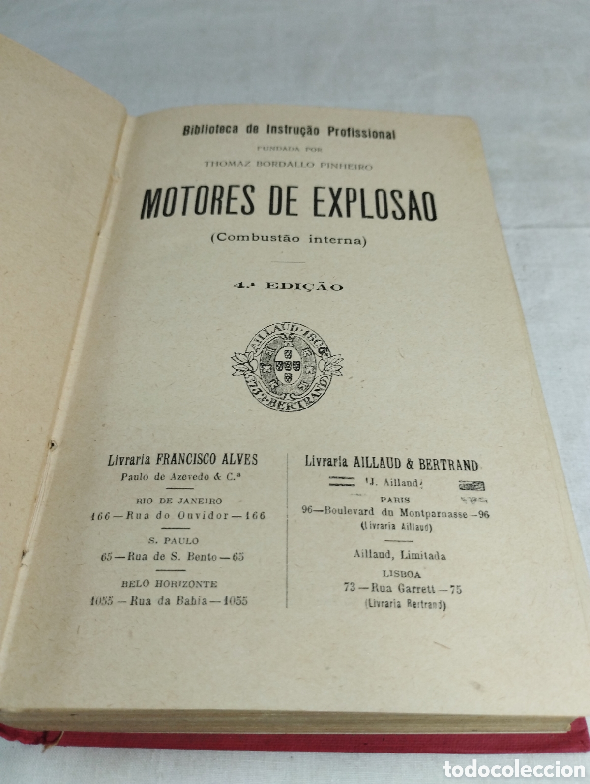 Libros de segunda mano: Motores de explos&atilde;o. Biblioteca de instrusāo profissional - Foto 2