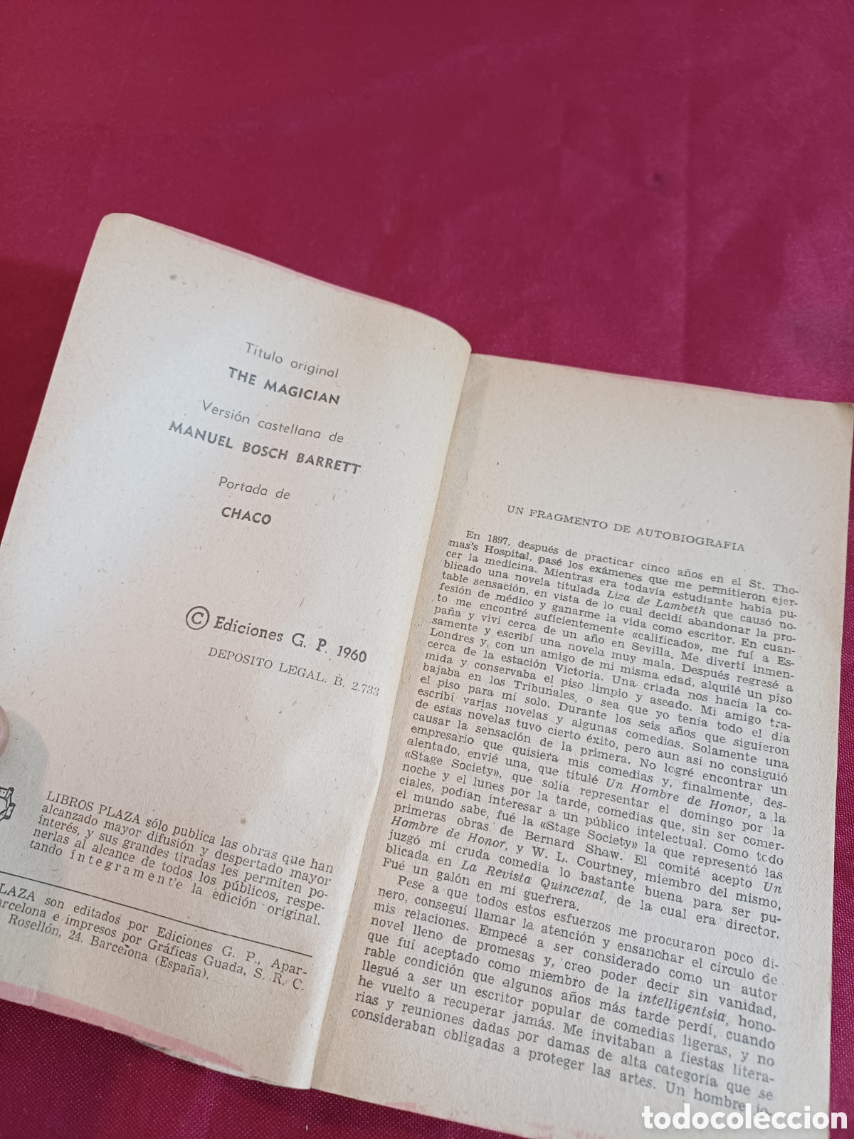 Libros de segunda mano: LIBRO, EL MAGO, 1960 - Foto 5