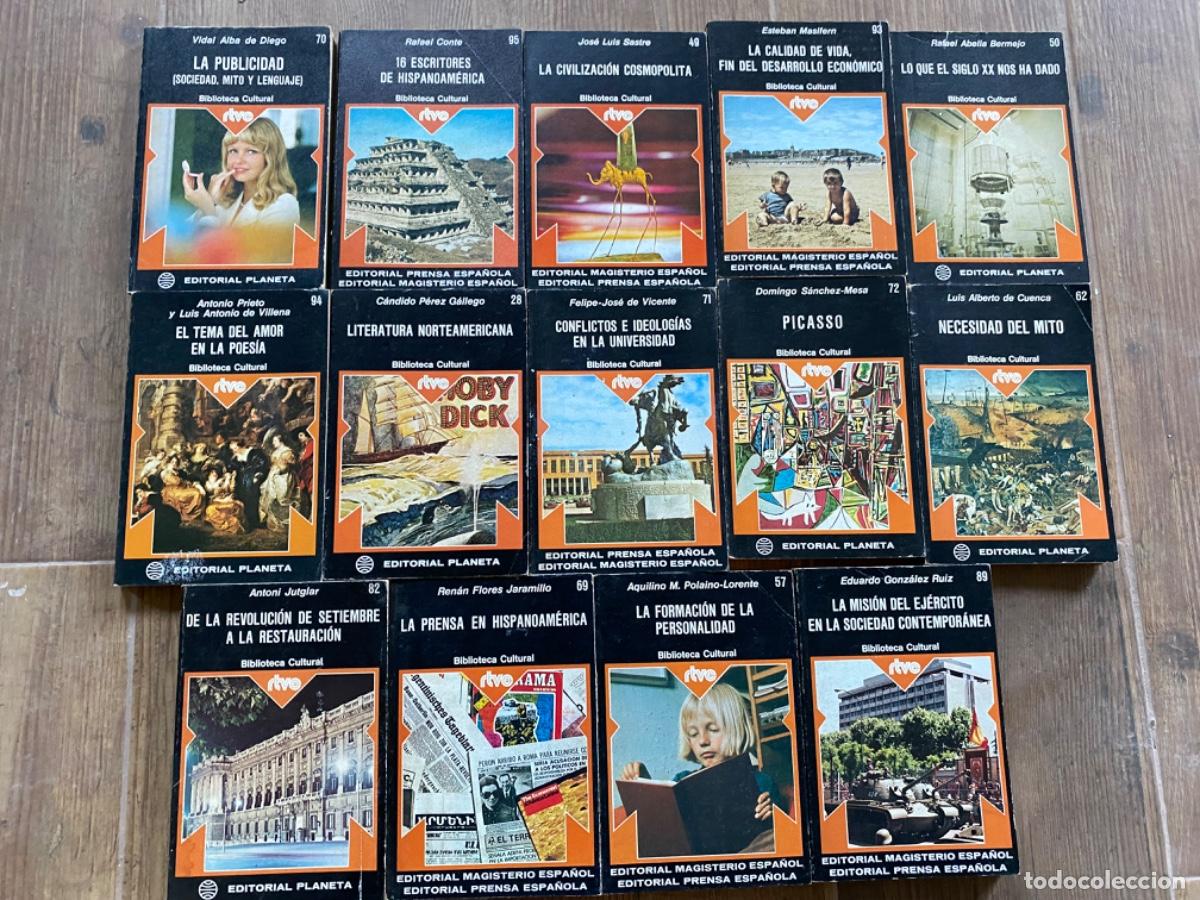 Libros de segunda mano: 14 TOMOS DE LA BIBLIOTECA CULTURAL RTVE Y EDITORIAL PLANETA - Foto 1