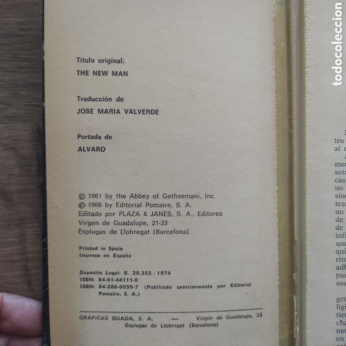Libros de segunda mano: El hombre nuevo - Thomas Merton - Foto 3