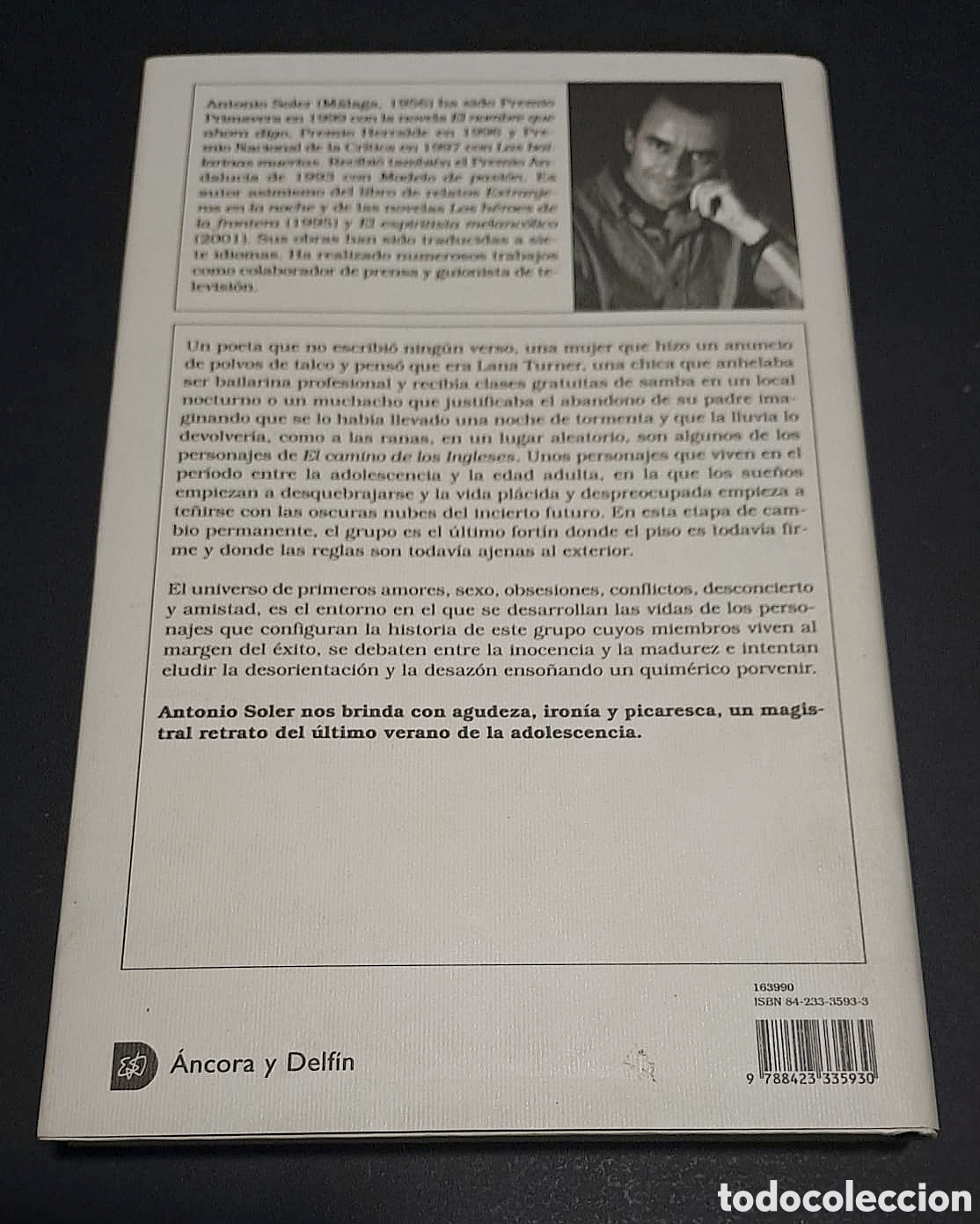 Libros de segunda mano: El camino de los ingleses - Antonio Soler - Foto 2