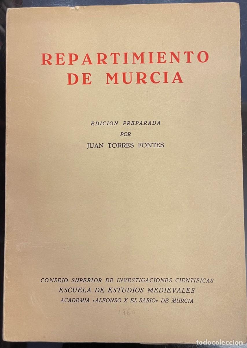 Libros de segunda mano: Repartimiento de Murcia - Foto 1