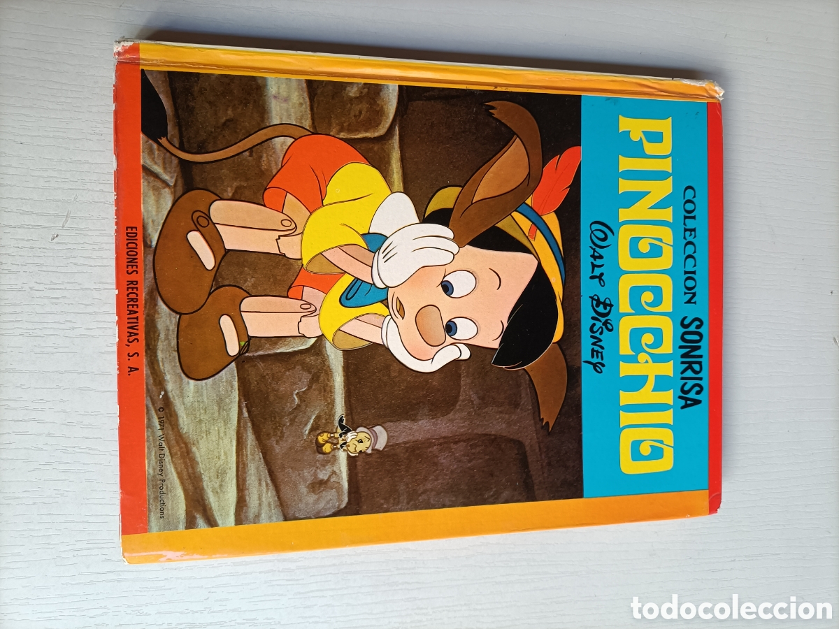 Libros de segunda mano: Pinocchio. Colecci&oacute;n sonrisa. 1971 - Foto 2