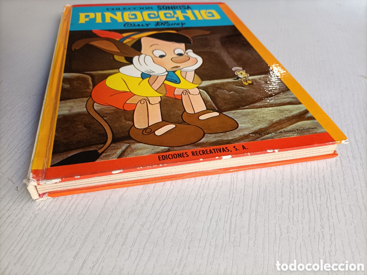 Libros de segunda mano: Pinocchio. Colecci&oacute;n sonrisa. 1971 - Foto 3