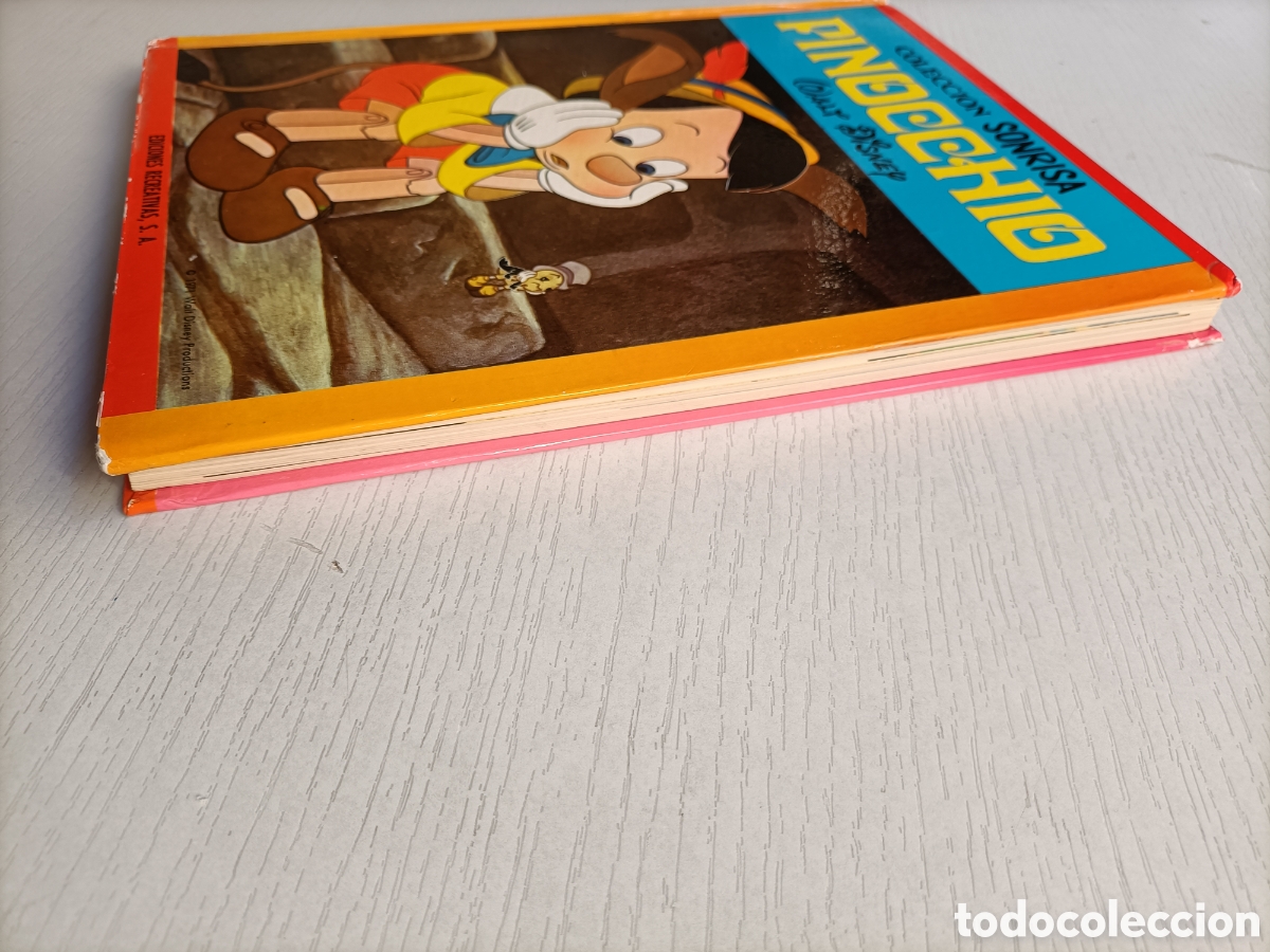 Libros de segunda mano: Pinocchio. Colecci&oacute;n sonrisa. 1971 - Foto 5