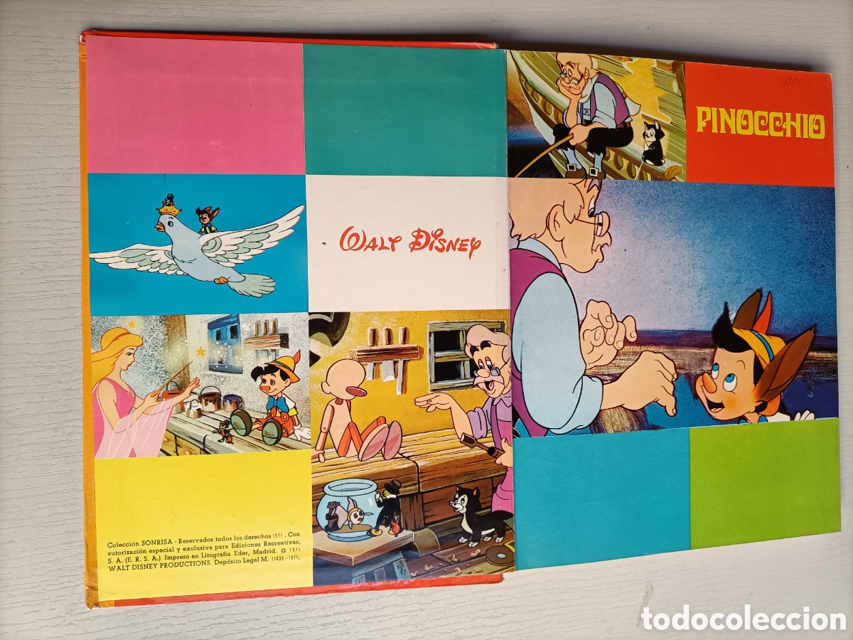 Libros de segunda mano: Pinocchio. Colecci&oacute;n sonrisa. 1971 - Foto 9