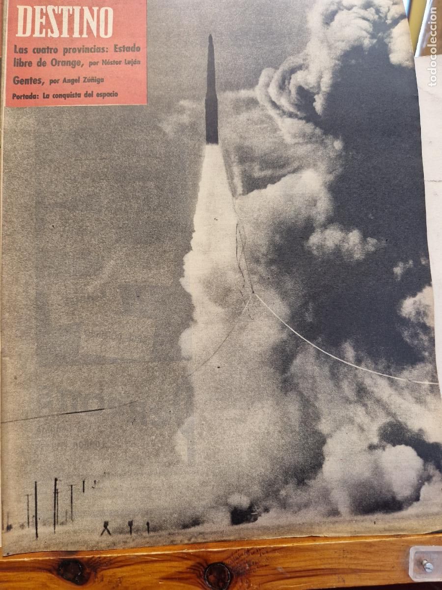 Second hand books: REVISTA DESTINO. LAS CUATRO PROVINCIAS. BARCELONA. 15 DE ABRIL DE 1961.