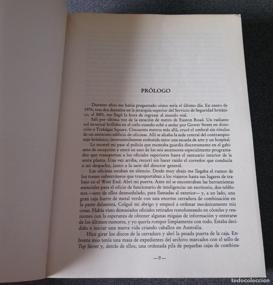 Libros de segunda mano: Cazador De Espias Peter Wright - Foto 4