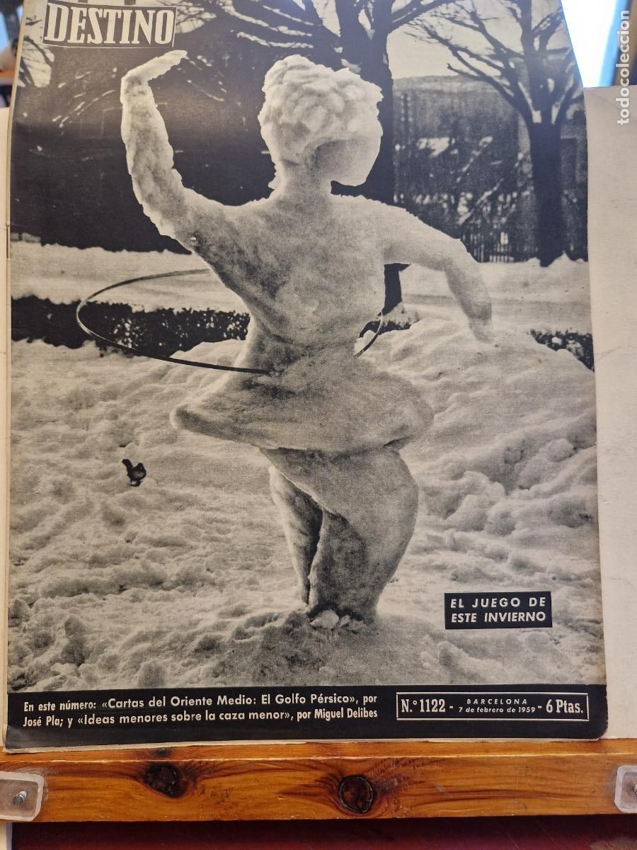 Second hand books: REVISTA DESTINO. EL JUEGO DEL INVIERNO . BARCELONA 7 DE FEBRERO 1959