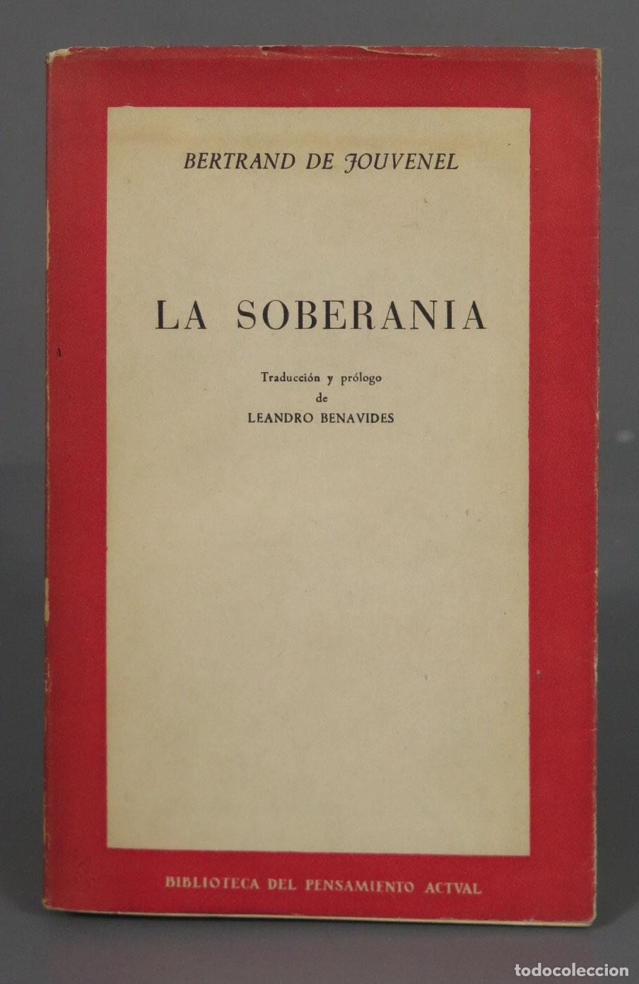 Libros de segunda mano: La soberan&iacute;a Jouvenel - Foto 1