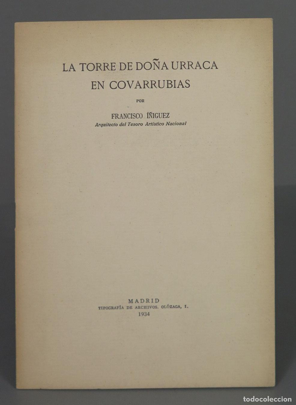 Gebrauchte B&uuml;cher: LA TORRE DE DO&Ntilde;A URRACA EN COVARRUBIAS POR FRANCISCO &Iacute;&Ntilde;IGUEZ
