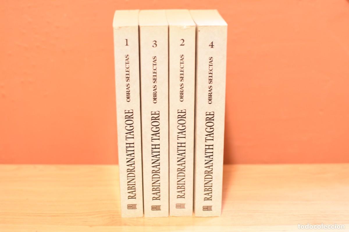 Libros de segunda mano: Obras Selectas de Rabindranath Tagore -4 tomos- - Foto 1