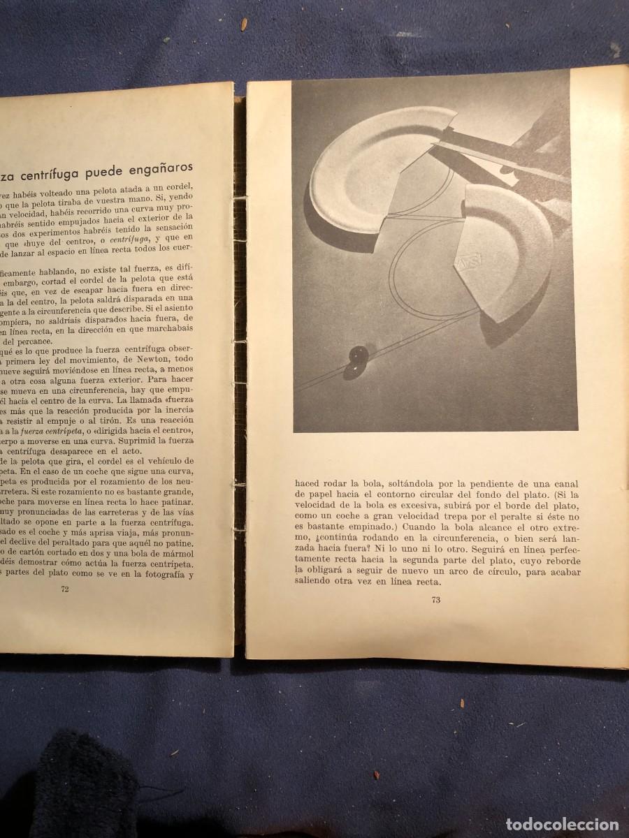 Libros de segunda mano: KENNETH M. SWEZEY: - EXPERIMENTOS CIENTIFICOS DE SOBREMESA - (1957) - Foto 4
