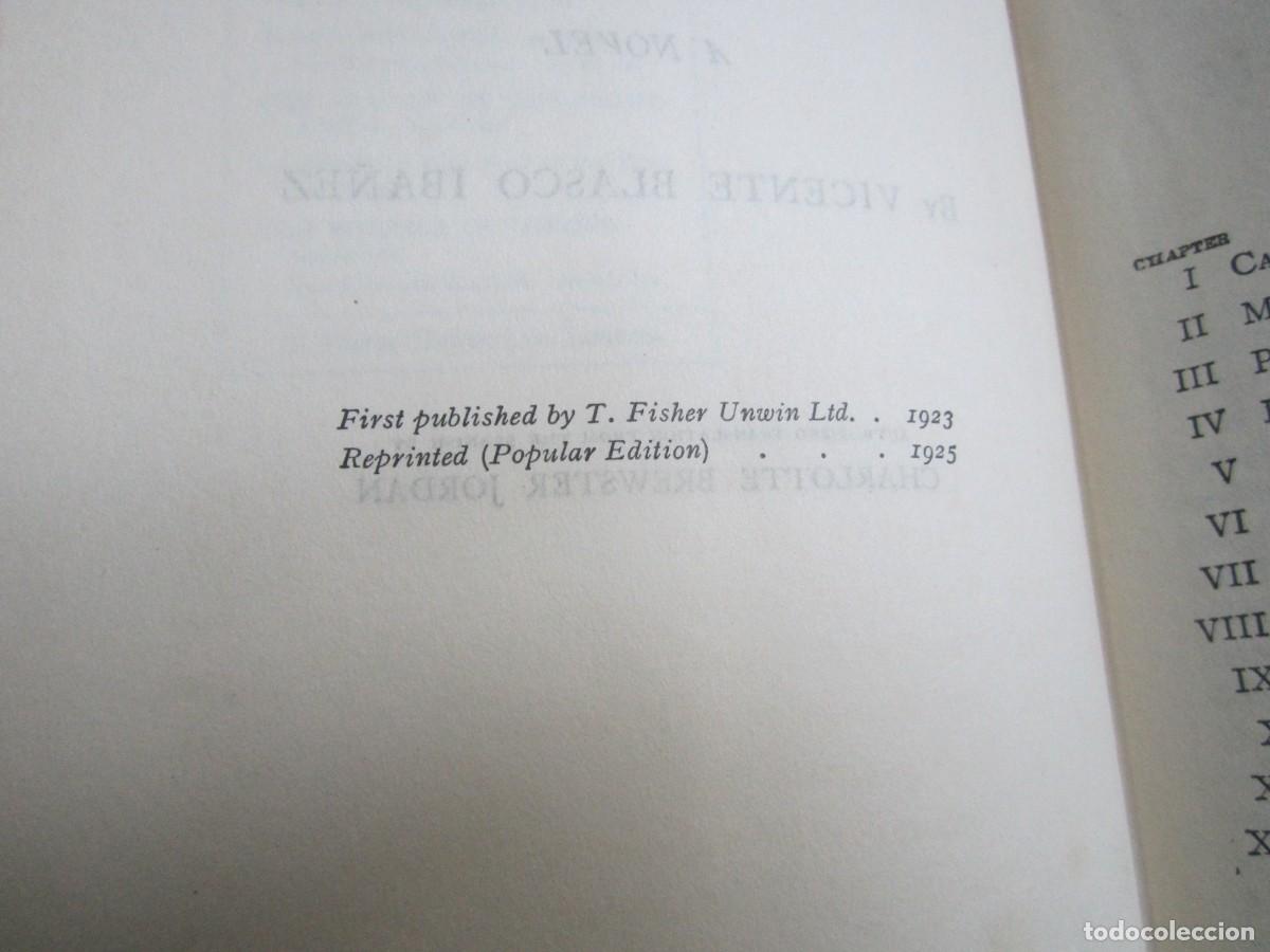 Libros de segunda mano: MARE NOSTRUM BLASCO IBA&Ntilde;EZ EDICION EN INGLES 1925 P2 7 - Foto 5