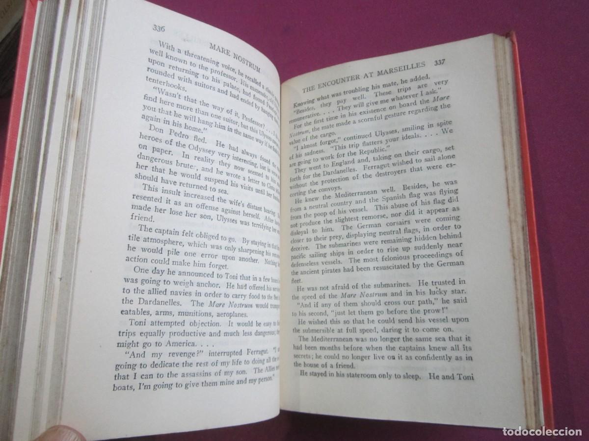 Libros de segunda mano: MARE NOSTRUM BLASCO IBA&Ntilde;EZ EDICION EN INGLES 1925 P2 7 - Foto 9