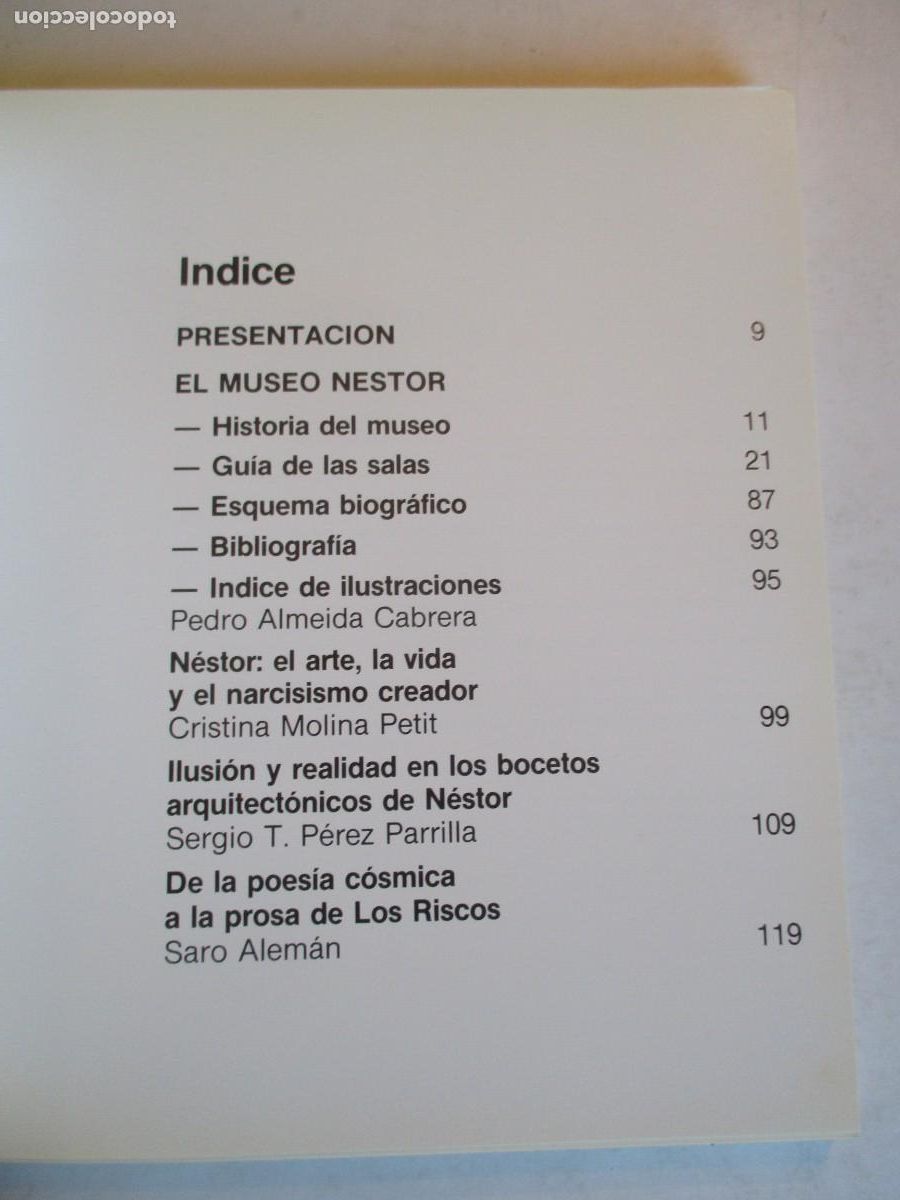 Libros de segunda mano: Cat&aacute;logo El Museo de N&eacute;stor W33451 - Foto 2