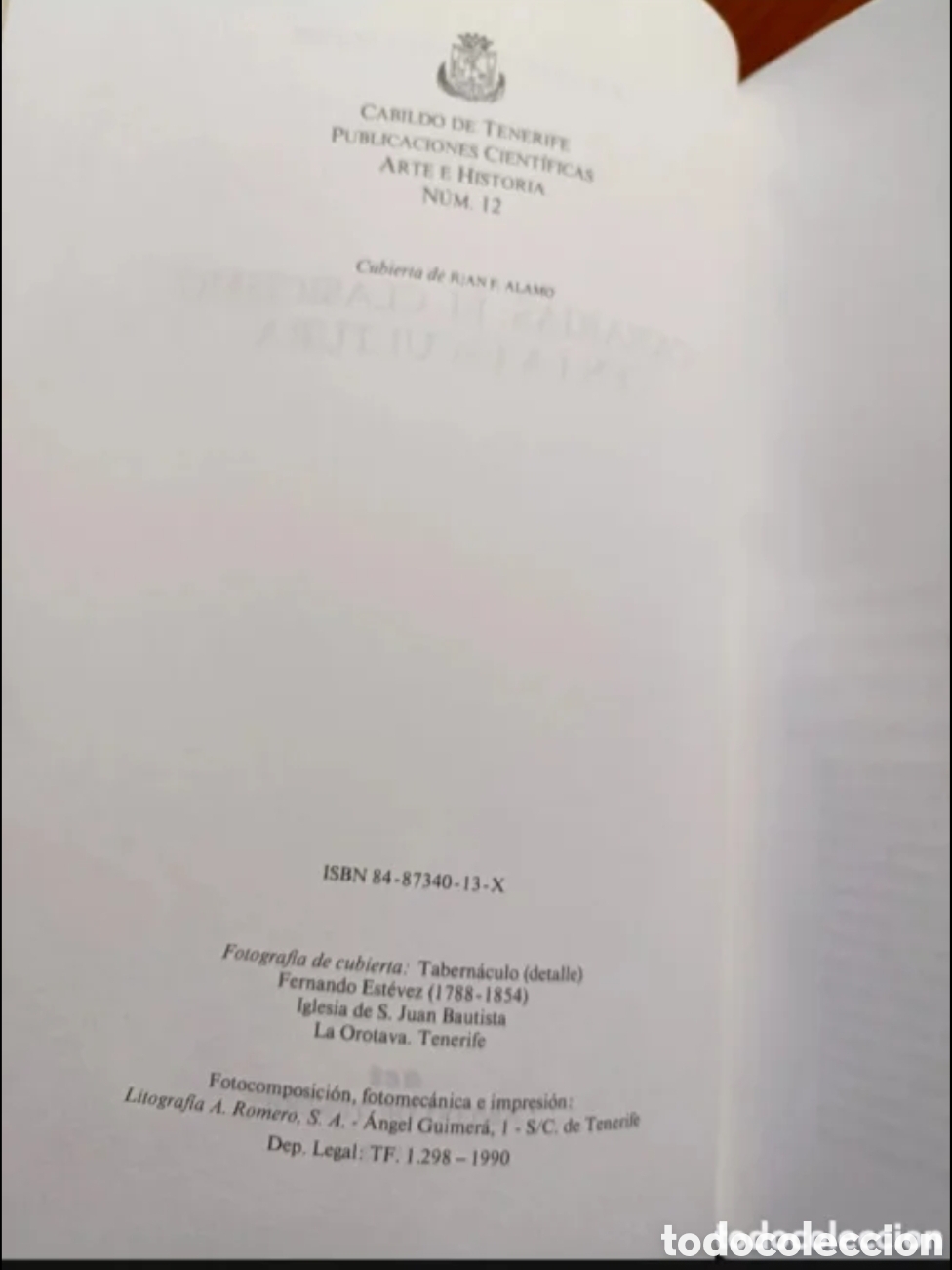 Libros de segunda mano: Canarias: el clasicismo en la escultura. - Foto 2