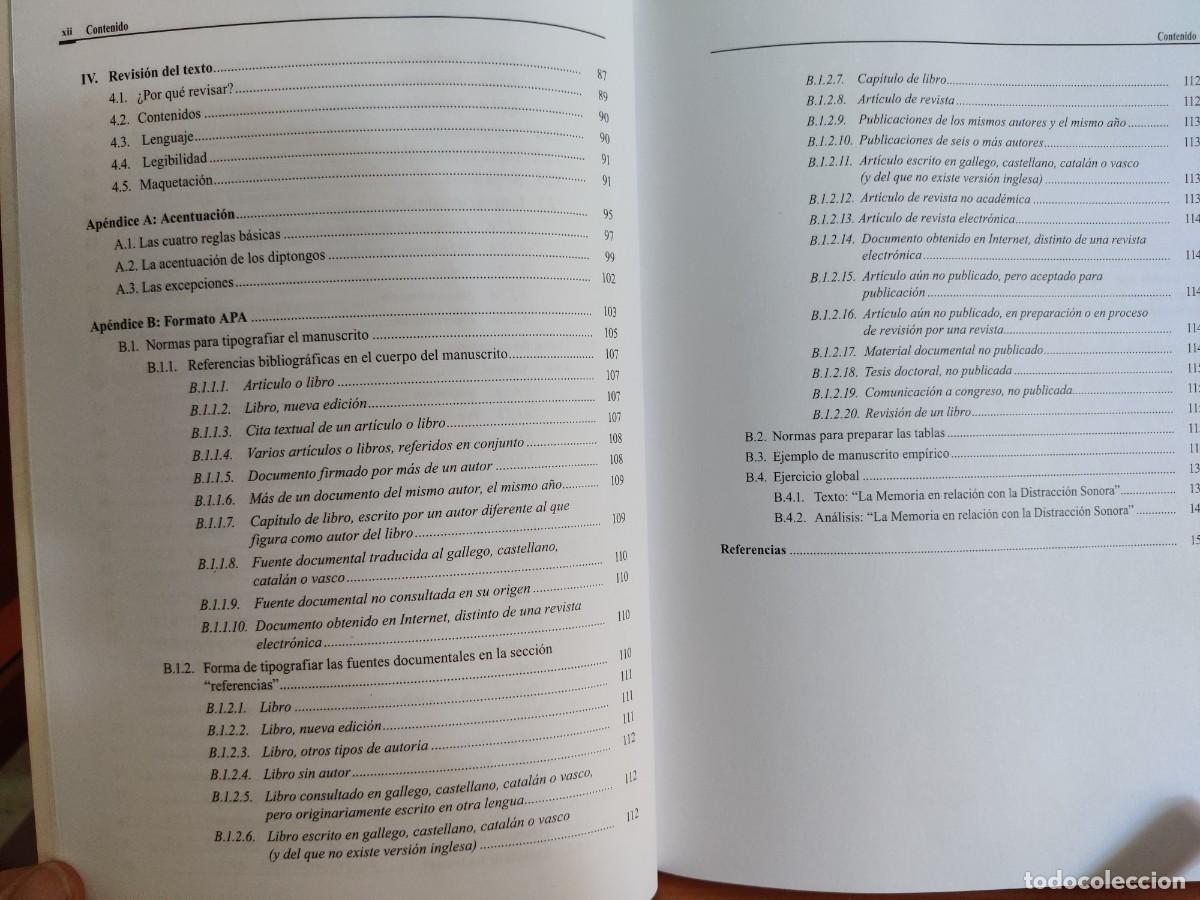 Libros de segunda mano: C&oacute;mo redactar textos cient&iacute;ficos en psicolog&iacute;a y educaci&oacute;n Orfelio G Le&oacute;n - Foto 9