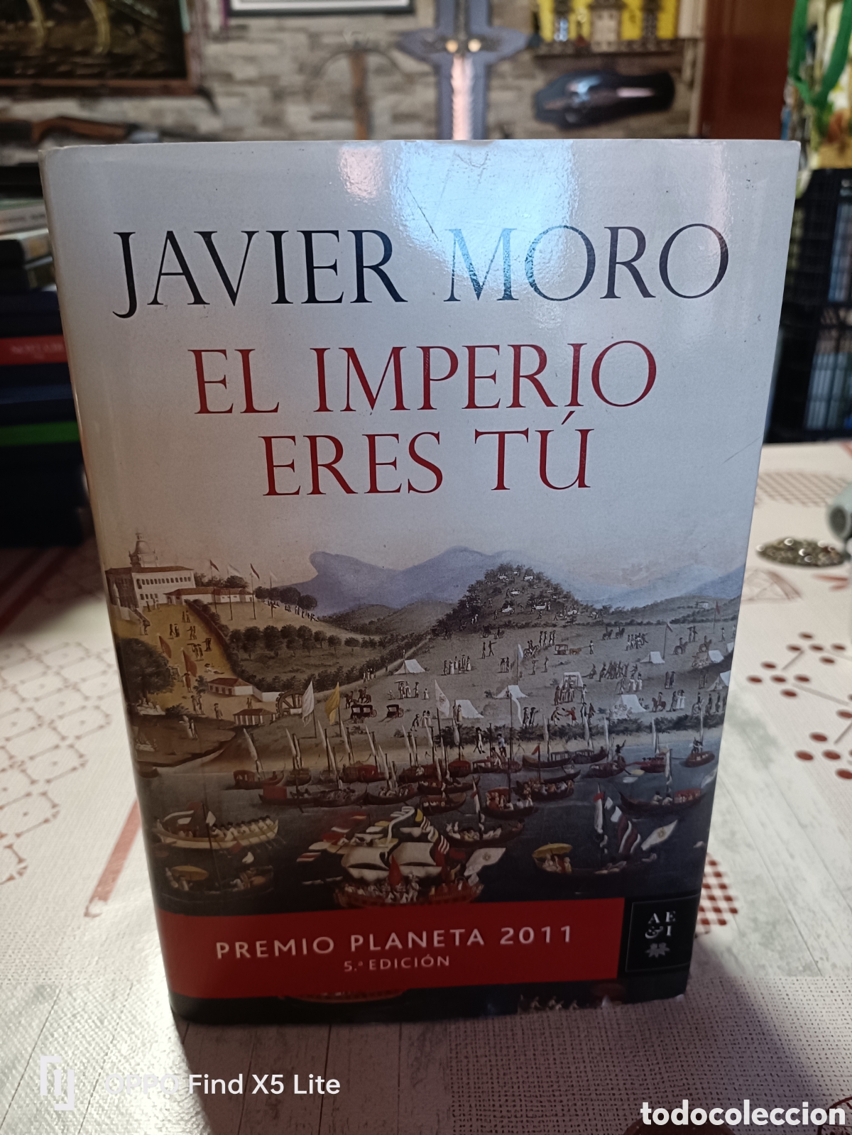 Libros de segunda mano: Libro El Imperio eres t&uacute; -Javier Moro- (Editorial Planeta) - Foto 1