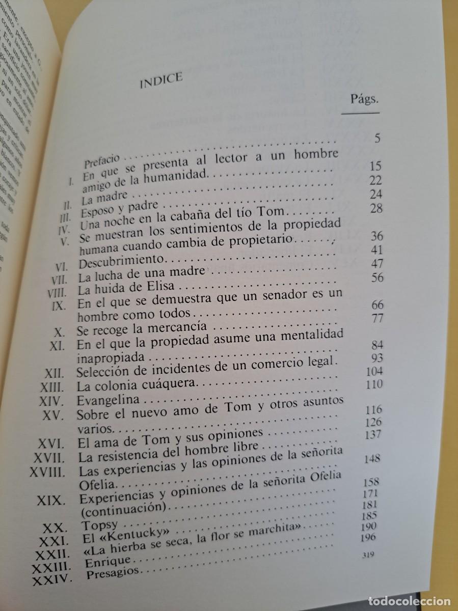 Libros de segunda mano: HARRIET E. BEECHER STOWE - LA CABA&Ntilde;A DEL T&Iacute;O TOM (VERSI&Oacute;N &Iacute;NTEGRA) - EDICIONES GAVIOTA 1995 - Foto 6