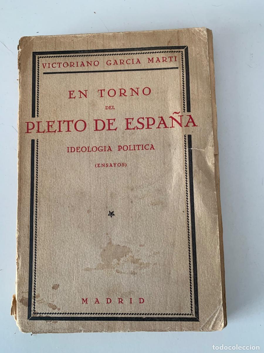 Libros de segunda mano: En torno del pleito de Espa&ntilde;a (Bols 26) - Foto 1