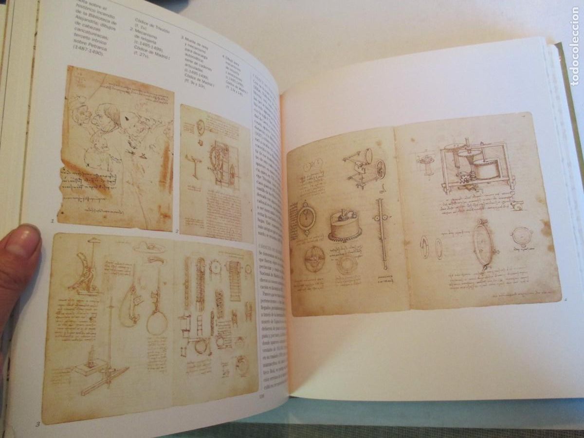 Libros de segunda mano: Atlas ilustrado de Leonardo Da Vinci W33475 - Foto 4