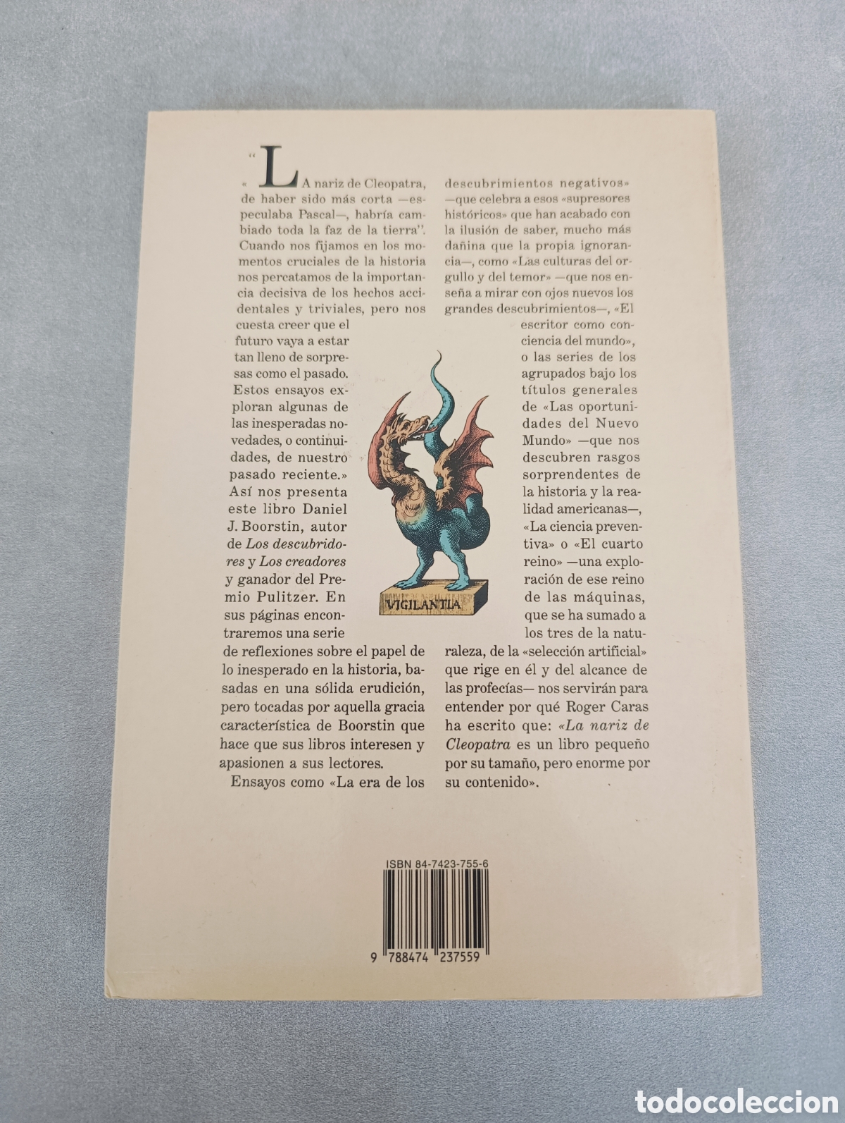 Libros de segunda mano: La nariz de Cleopatra. Daniel J. Boorstin. - Foto 3