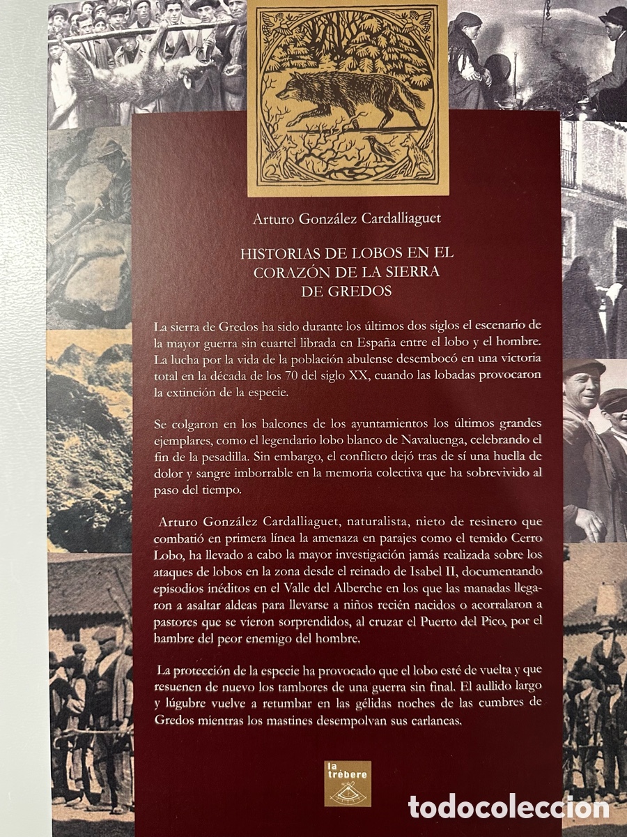 Libros de segunda mano: Historias de Lobos en el Coraz&oacute;n de la Sierra de Gredos - Foto 2