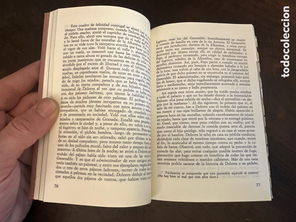 Libros de segunda mano: CUENTOS DE ALHAMBRA (WASHINGTON IRVING) - Foto 4