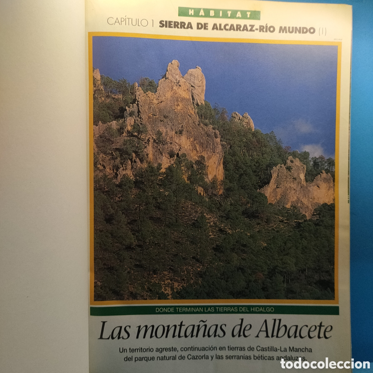 Libros de segunda mano: Ecoguia de LOS ESPACIOS NATURALES DE ESPA&Ntilde;A. Edit. Habitat. - Foto 2