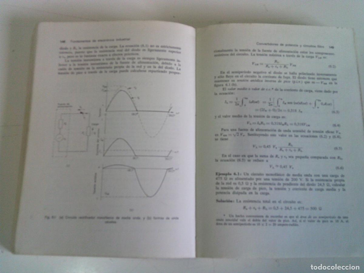 Libros de segunda mano: Fundamentos de Electr&oacute;nica industrial Noel M. Morris - Foto 2