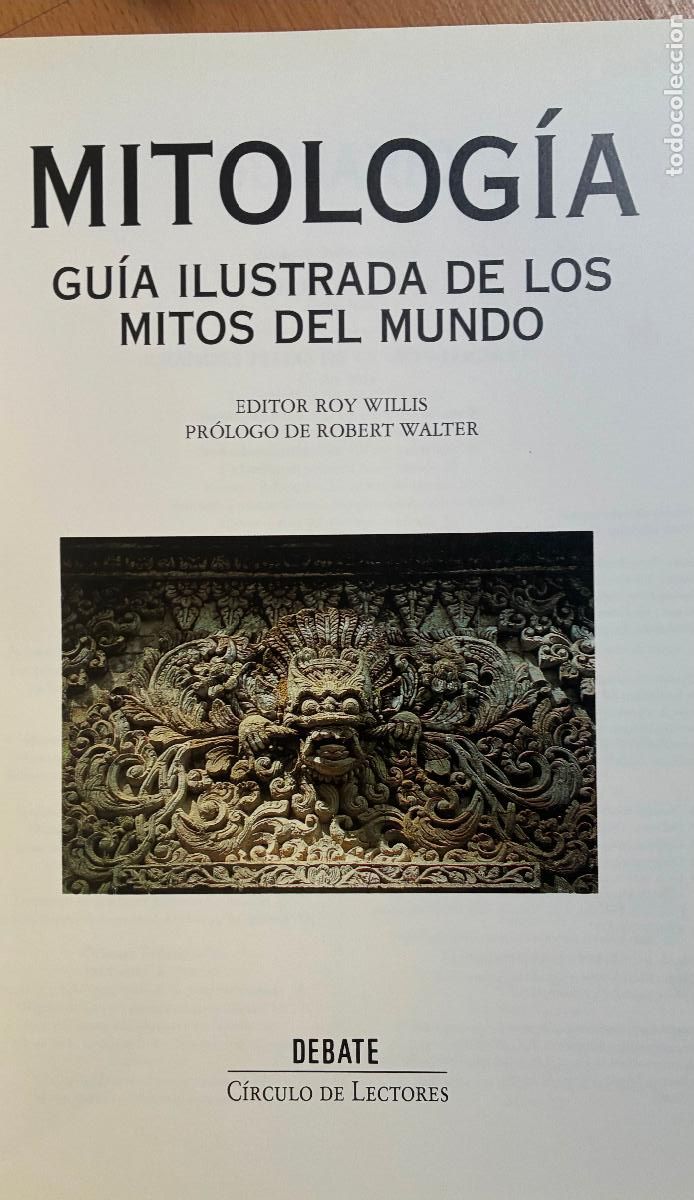 Libros de segunda mano: MITOLOGIA, Guia ilustrada de los mitos del mundo, Circulo de Lectores - Foto 4