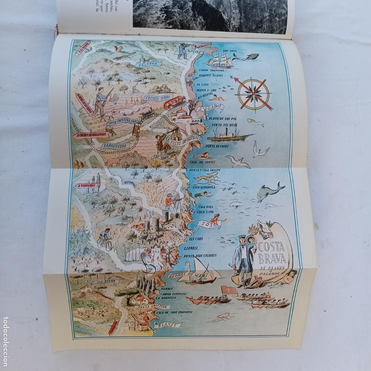 Libros de segunda mano: COSTA BRAVA - JOSE PLA.EDICIONES DESTINO - BARCELONA. 1965. - Foto 6