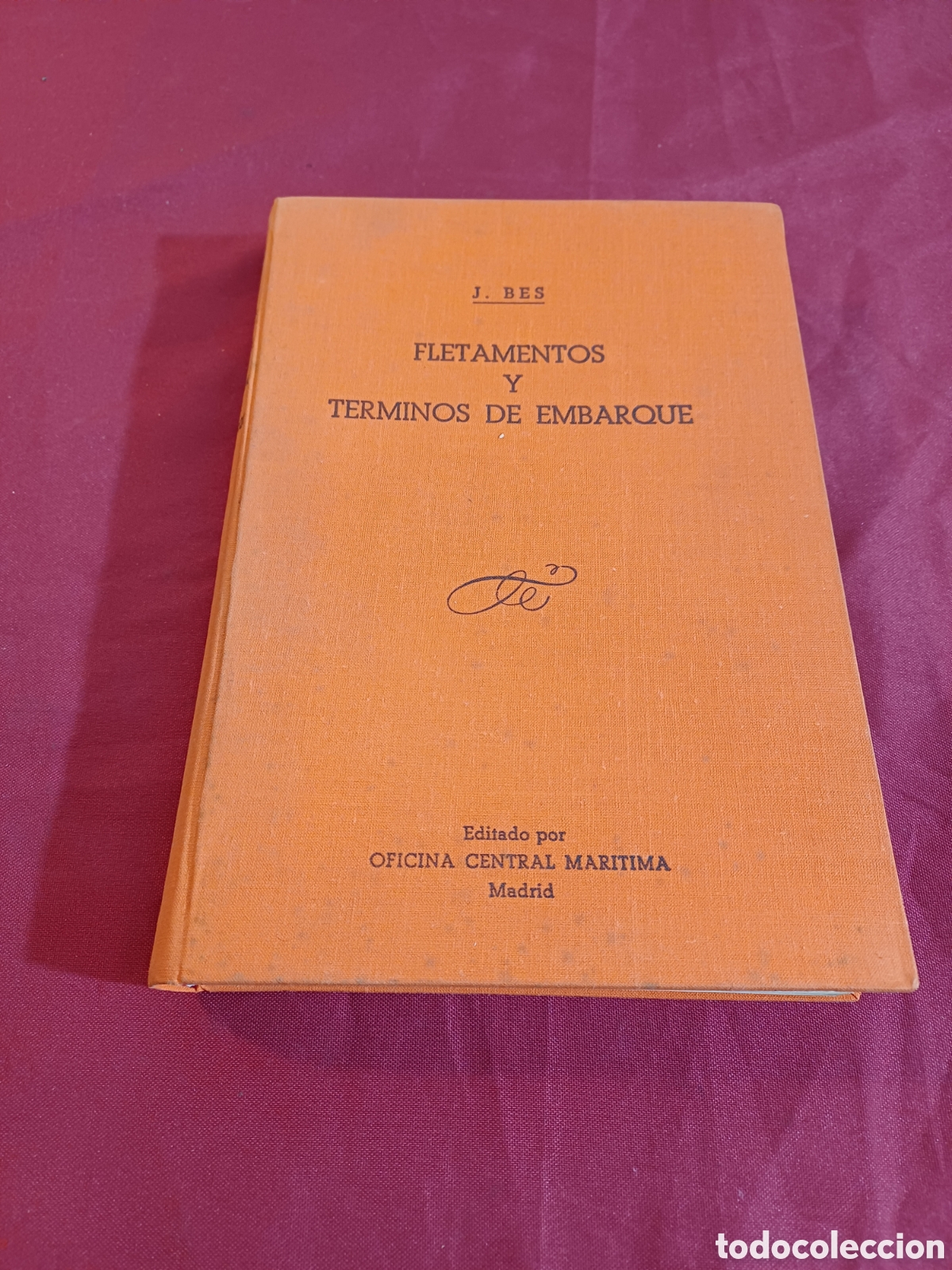 Libros de segunda mano: LIBRO, FLETAMENTOS Y TERMINOS DE EMBARQUE, OFICINA CENTRAL MARITIMA, 1966 - Foto 1