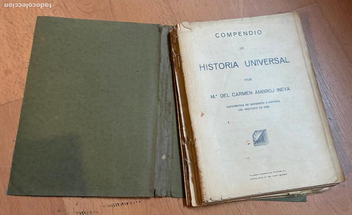 Libros de segunda mano: COMPENDIO DE HISTORIA UNIVERSAL, Carmen Ambroj Ineva - Foto 1
