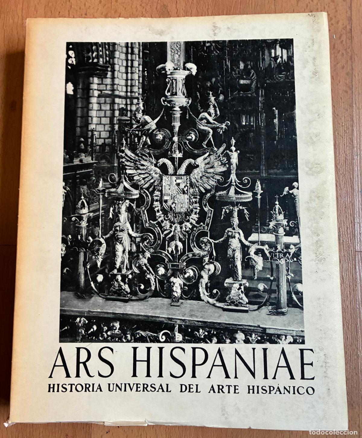 Second hand books: ARS HISPANIAE Historia universal del arte hispanico XX, ARTES DECORATIVAS EN LA ESPA&Ntilde;A CRISTIANA