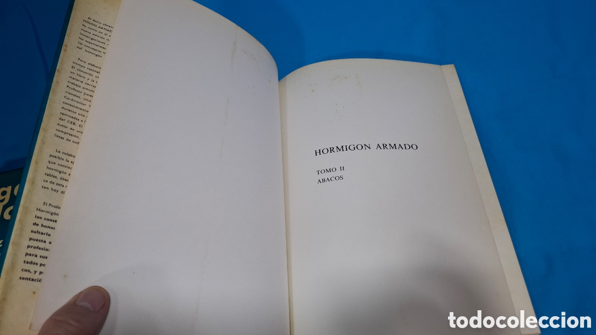 Libros de segunda mano: HORMIG&Oacute;N ARMADO - TOMOS I Y II, 7a EDICI&Oacute;N - Foto 8