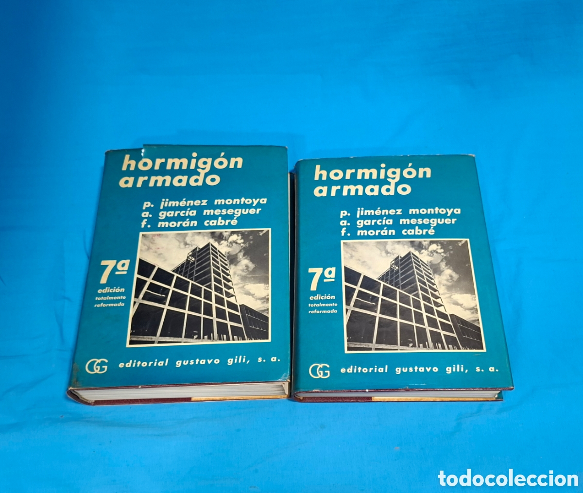 Libros de segunda mano: HORMIG&Oacute;N ARMADO - TOMOS I Y II, 7a EDICI&Oacute;N - Foto 1