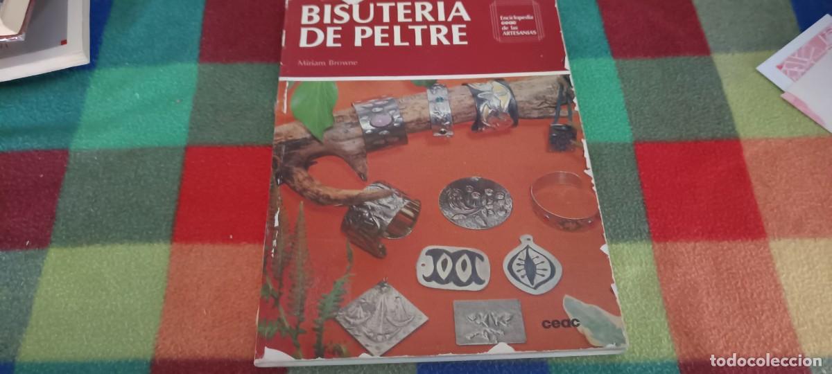 Libros de segunda mano: BISUTER&Iacute;A DE PELTRE MIRIAM BROWNE - Foto 1