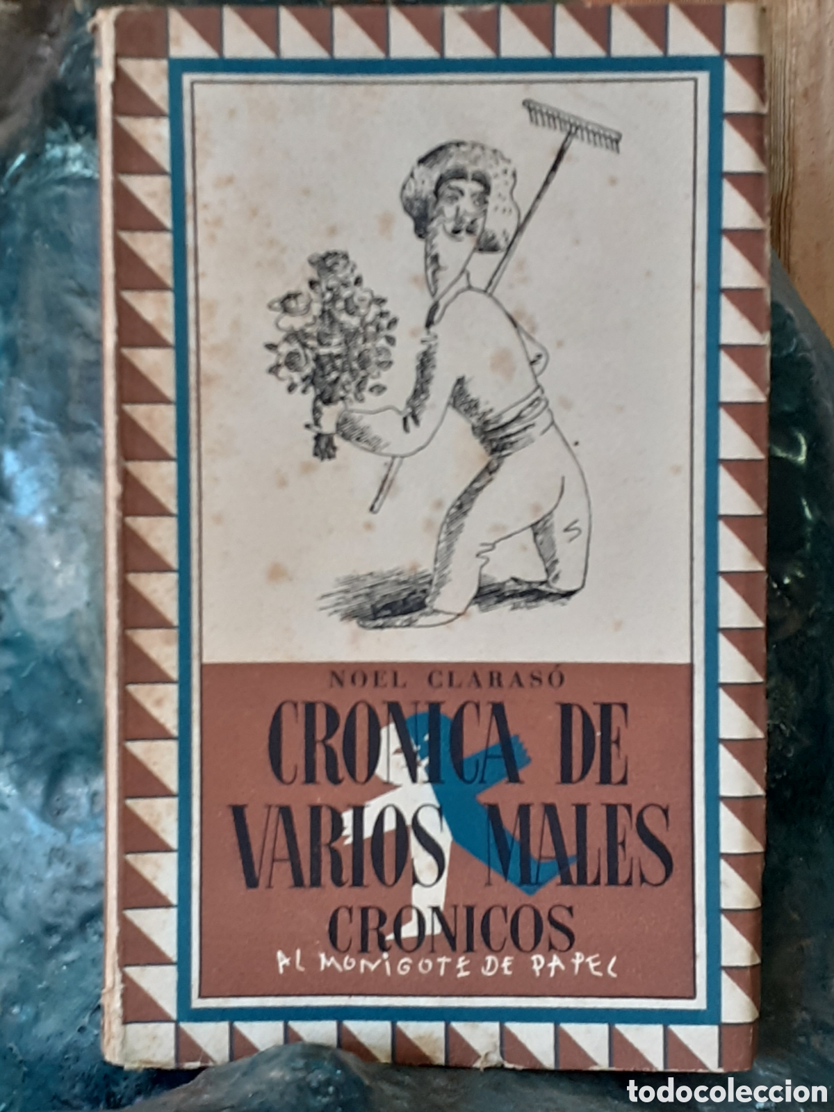 Libros de segunda mano: Cr&oacute;nica de varios males cr&oacute;nicos. Noel Claras&oacute;. - Foto 1