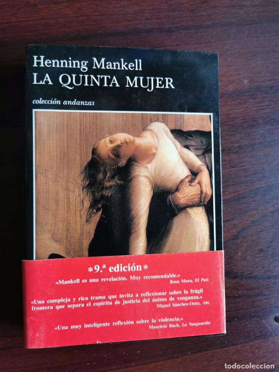 Libros de segunda mano: La quinta mujer (Henning Mankell) - Foto 1
