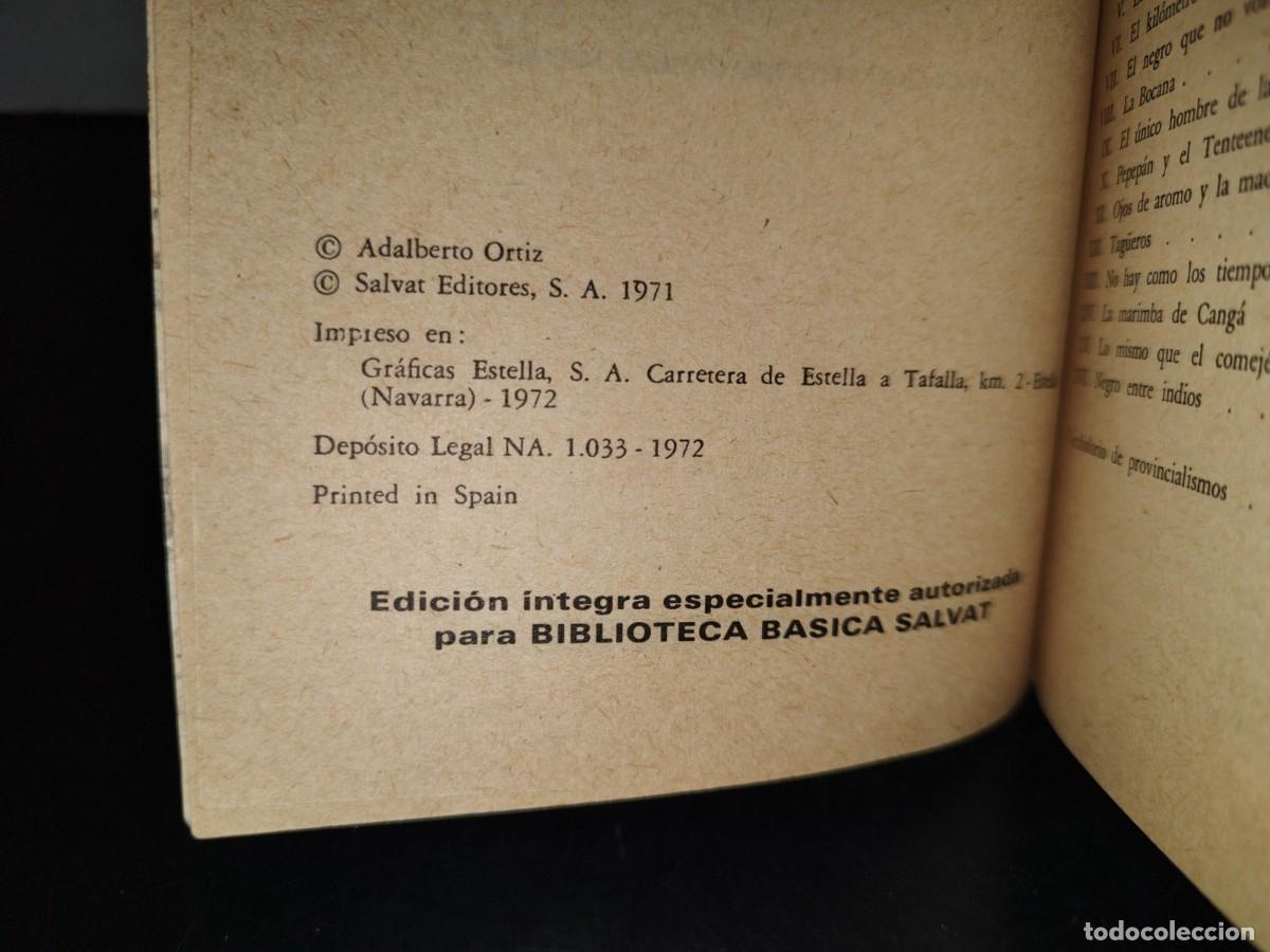 Libros de segunda mano: 144- JUYUNGO - ADALBERTO ORTIZ - Foto 5