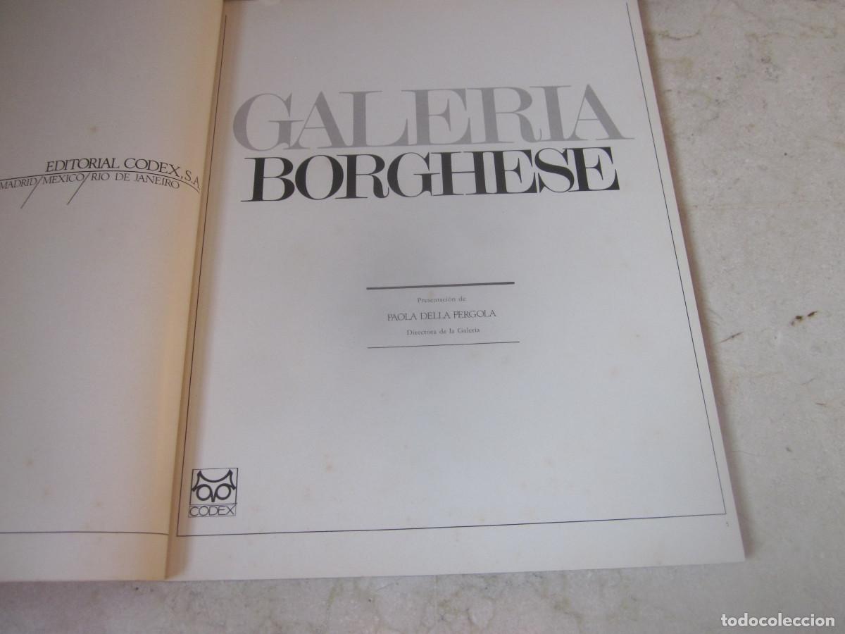 Libros de segunda mano: EL MUNDO DE LOS MUSEOS - GALERIA BORGHESE - CODEX 1967 - Foto 2
